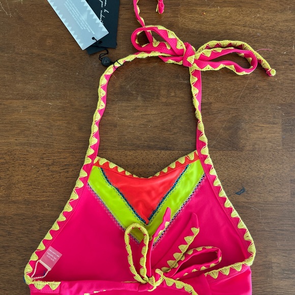 Same Swim Los Angeles Pink Bikini Top and Bottom - new with tags - Picture 3 of 10